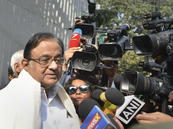 అరెస్టుపై నోరు విప్పని చిదంబరం