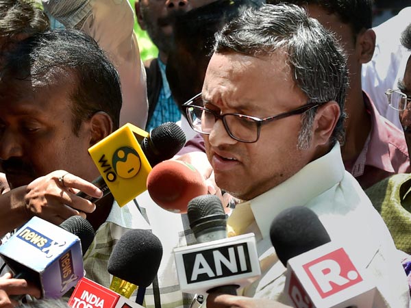 కార్తికి సిబిఐ కౌంటర్