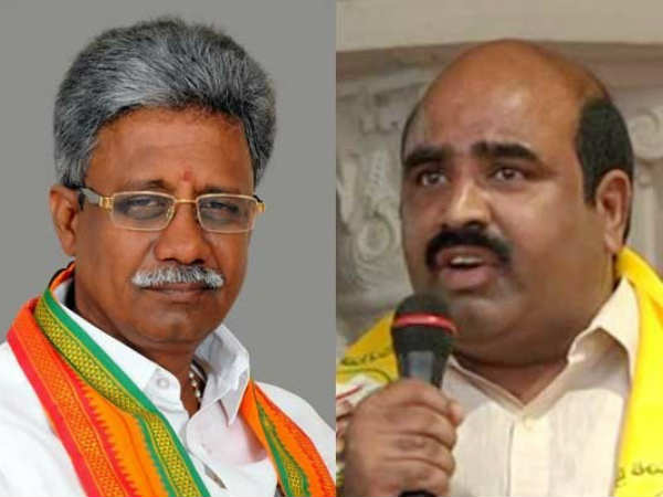 TDP leader alleges on BJP leader Manikyala rao corruption creat sensation TDP leader alleges on BJP leader Manikyala rao corruption creat sensation