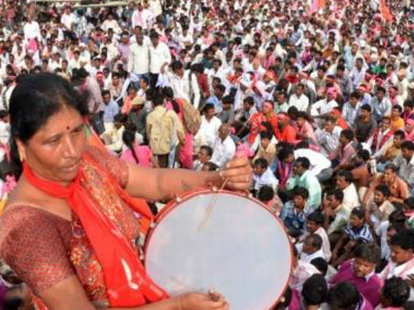 తెలంగాణా సాధన కోసం...చేసిన పోరాటాలు...