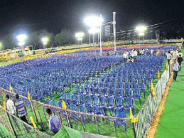 చంద్రబాబు...తొలిసారి బహిరంగ సభ