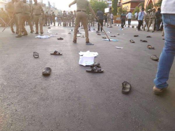 లాఠీచార్జ్ చేస్తారా !