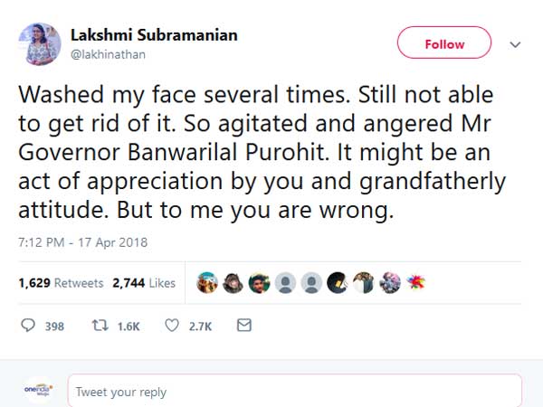 ఘాటుగా ట్వీట్