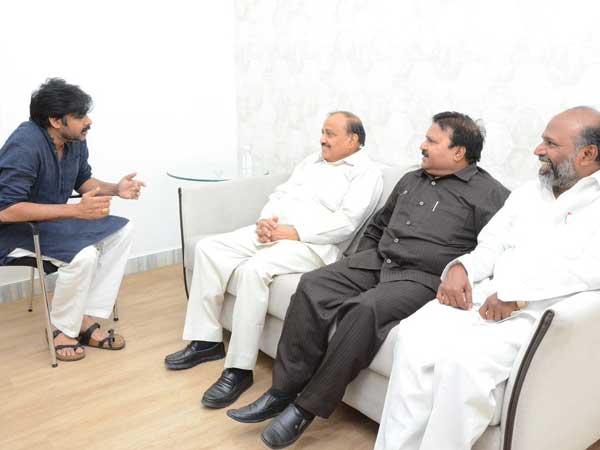 BSP leaders meet Pawan Kalyan