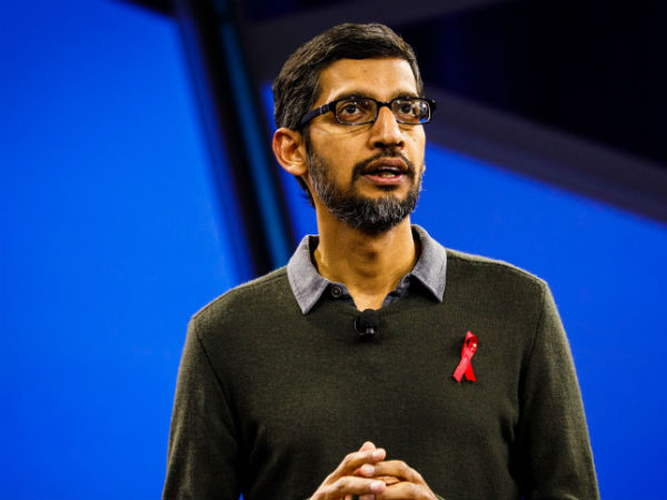 గంటల్లో సుందర్ పిచాయ్ స్పందన గంటల్లో సుందర్ పిచాయ్ స్పందన