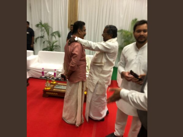 కమల్ హాసన్ చర్చలు