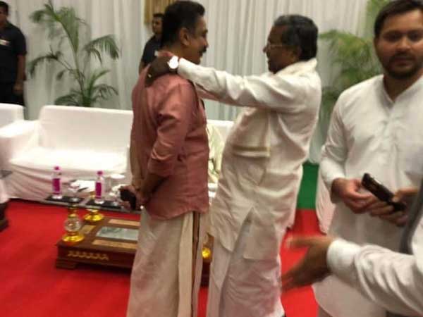 కమల్, సిద్దూ చర్చలు