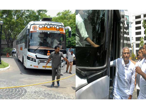 హైదరాబాద్కు వచ్చి వెంటనే బెంగళూరుకు.. హైదరాబాద్కు వచ్చి వెంటనే బెంగళూరుకు..