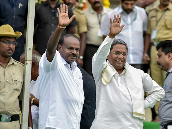 తగ్గిన కాంగ్రెస్, నెగ్గిన జేడీఎస్