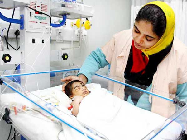 A mother’s struggle to keep her newborn son’s heart beating