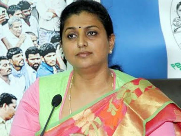 రోజా బురదలో దొర్లే పంది: 