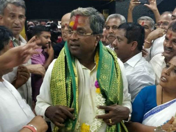 సీఎం సిద్దరామయ్య పోటీ