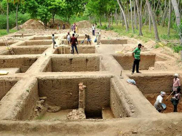 Gold unearthed in Keezhadi site excavations