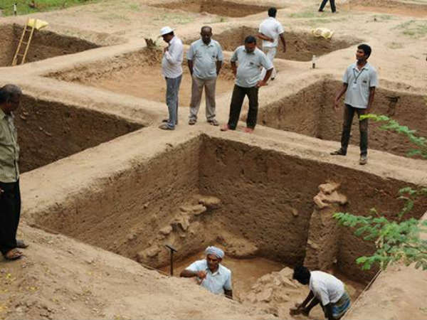 Gold unearthed in Keezhadi site excavations