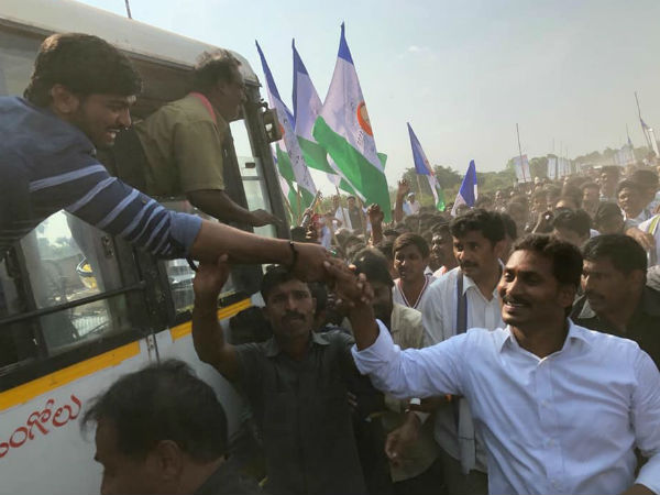 Police Orders YS Jagan To Change Route Police Orders YS Jagan To Change Route