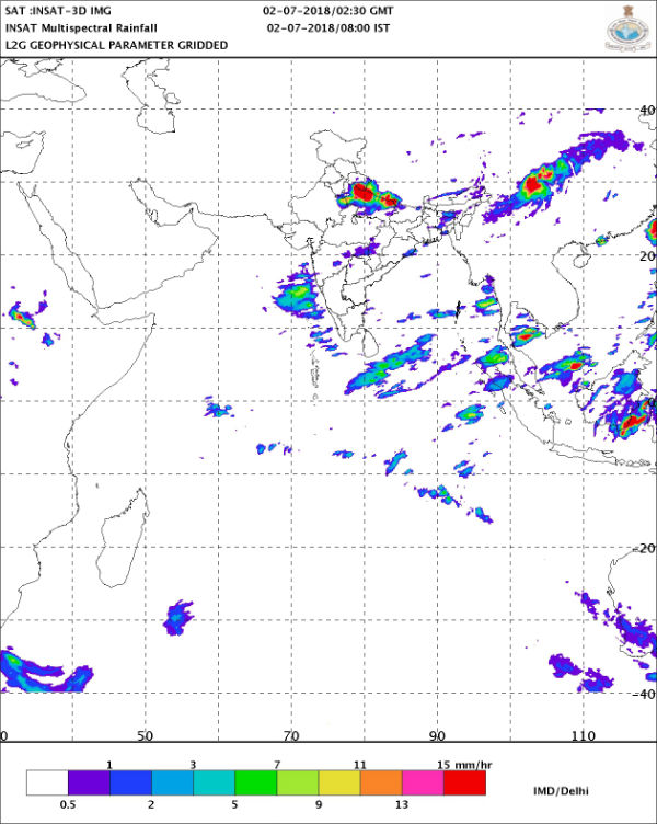 Monsoon update: Heavy rain likely over West Bengal, Sikkim, Assam and Meghalaya 