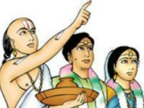 అరుంధతి నక్షత్రం చూస్తూ..