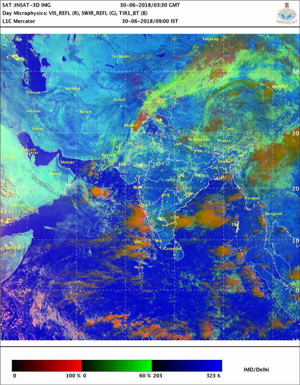 Monsoon updates: Heavy rainfall expected in northern states Monsoon updates: Heavy rainfall expected in northern states