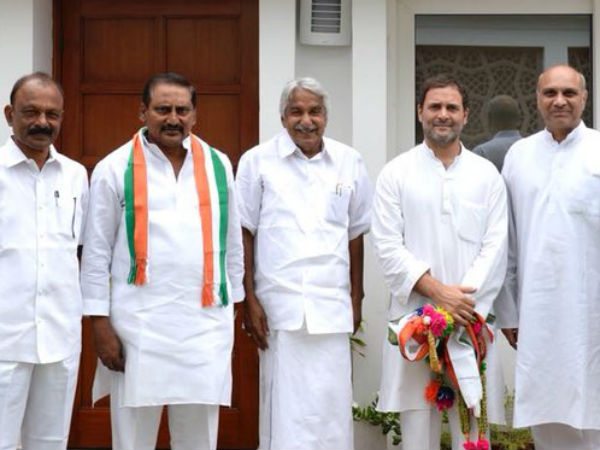  Former Chief Minister N Kiran Kumar Reddy joins Congress in the presence of Rahul Gandhi