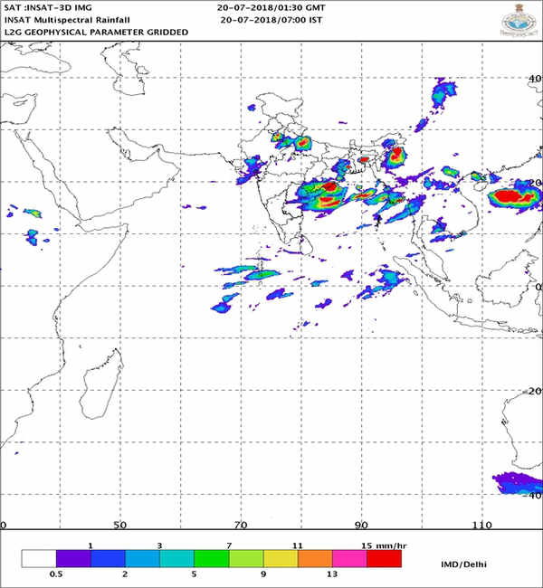  Monsoon updates: Extremely heavy rains at isolated places very likely over Odisha, East Rajasthan 