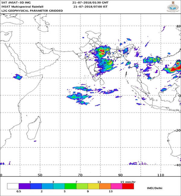 Monsoon update: Extremely heavy rains at isolated places very likely over Odisha