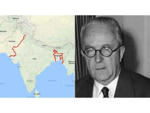 సరిహద్దులపై రాడ్‌క్లిఫ్ ఇచ్చిన నివేదిక