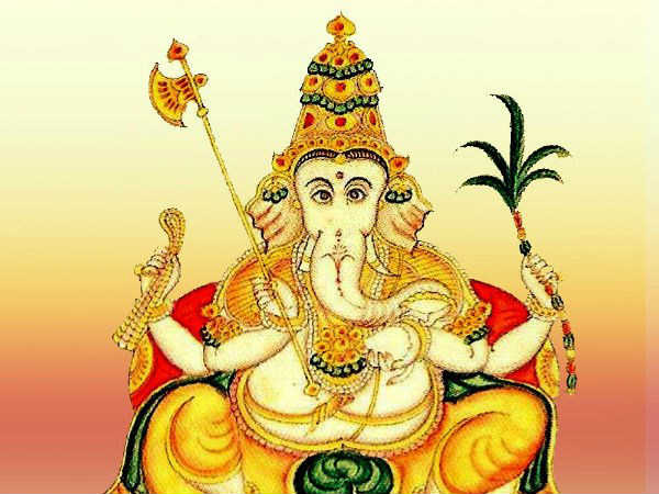 సిద్ధి(పింగల) గణపతి:- 