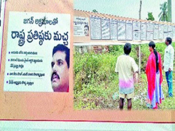 ఫ్లెక్సీల ఎగ్జిబిషన్...గట్టి ప్లానే ఫ్లెక్సీల ఎగ్జిబిషన్...గట్టి ప్లానే