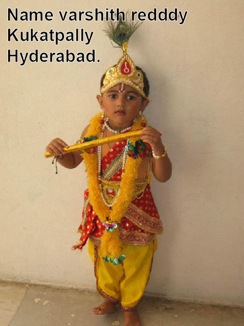 Krishna Janmashtami 2018: You can send your child photos