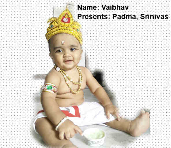 Krishna Janmashtami 2018: You can send your child photos