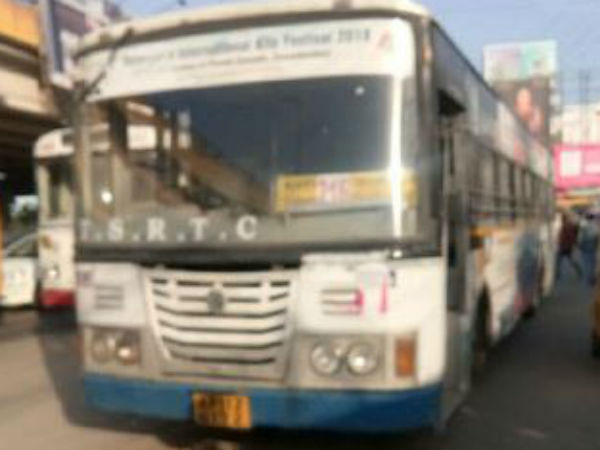 RTC bus runs over 3 at Gachibowli bus stop in Hyd