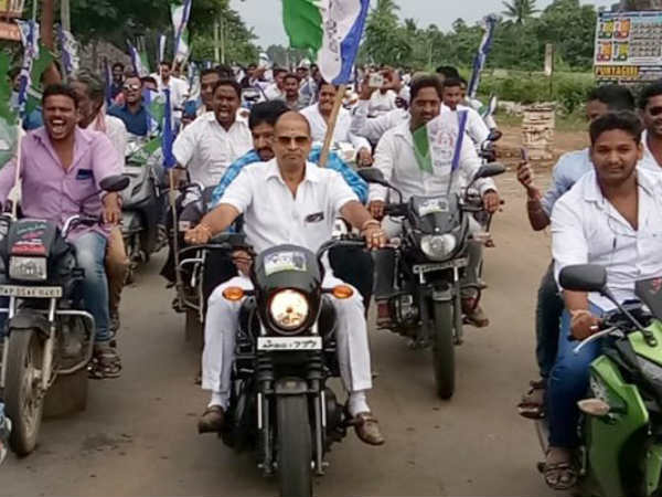 Indukuri Raghu Raju Joins YSRCP