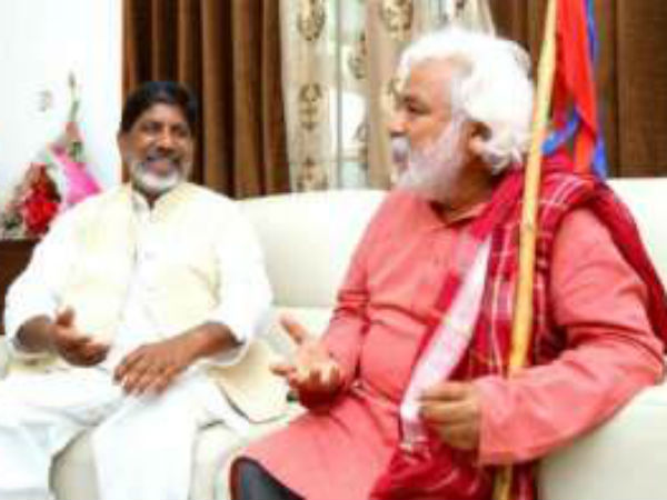 తెలంగాణ కాంగ్రెస్ ప్రచార కమిటీ చైర్మన్ మల్లు భట్టి విక్రమార్క తో గ‌ద్ద‌ర్ భేటీ..!!