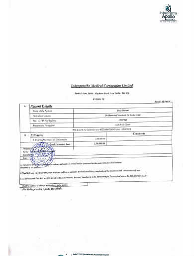 11-Months-Old Fights A Deadly Heart Disease