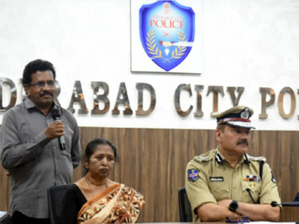 Hyderabad: Maoist couple surrenders before police Hyderabad: Maoist couple surrenders before police