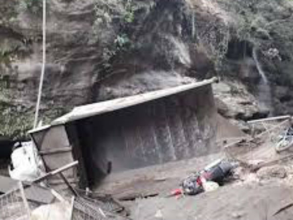 The 115 years oldest bridge in the state of Uttarakhand has collapsed.