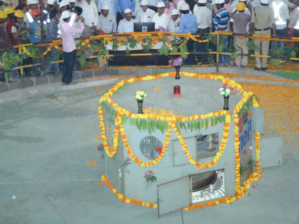 ప్రాజెక్టు పూర్తైతే తెలంగాణ‌కు నీటి క‌ష్టాలు ఉండ‌వు..! శ‌ర‌వేగంగా నిర్మాణం..!!