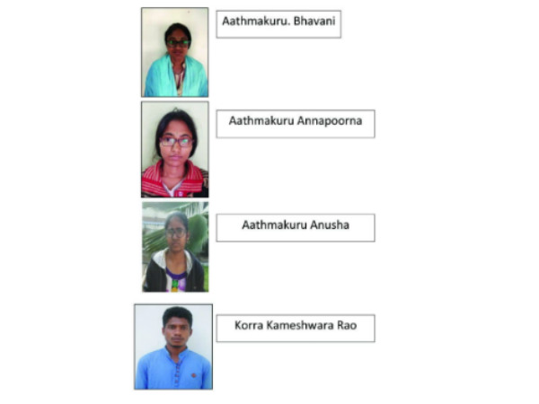 Three Mao sisters arrest by Visakha Police in Hyderabad..