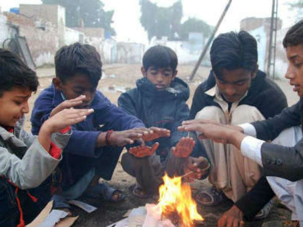 సాధారణ స్థాయి కన్నా 3.4 డిగ్రీల సెల్సియస్ తక్కువగా నమోదు