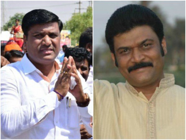 కులం పేరుతో కాలితో !