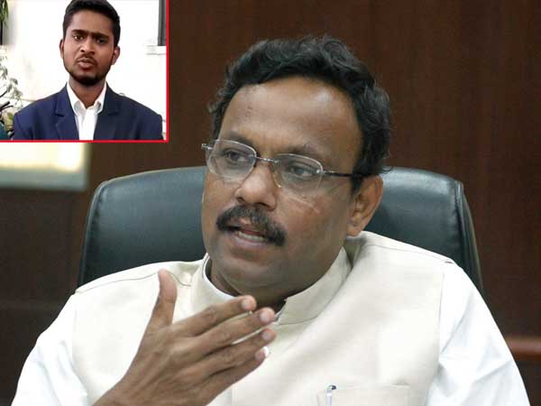 మంత్రిగారి కోపం.. అసహనం, నిర్లక్ష్యం..!