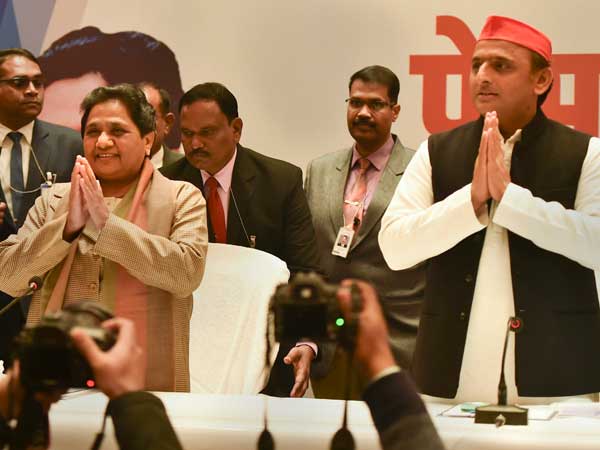 ఎస్పీ బీఎస్పీలకు 49 సీట్లు, కాంగ్రెస్‌కు రెండు సీట్లు