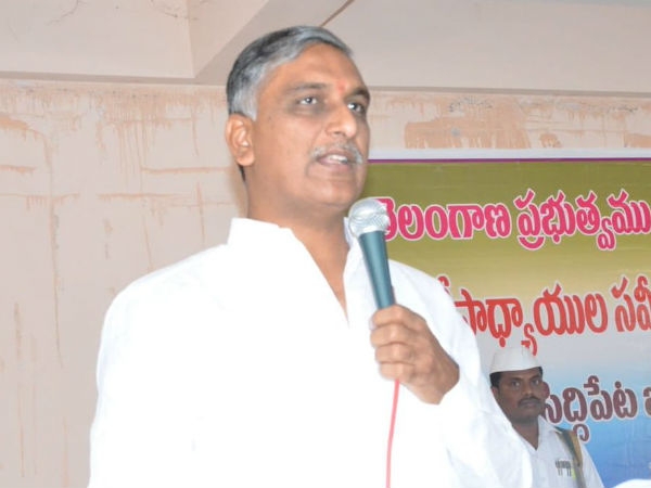 హరీష్ రావు తనను ఓడించేందుకు ప్రయత్నించారు