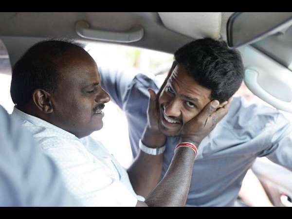 కొడుకు నిఖిల్ గౌడ