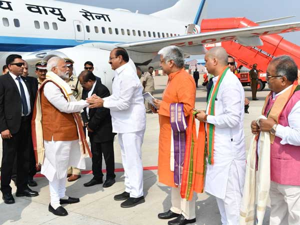 PM Modi lays the foundation stone for Krishnapatnam BPCL coastal terminal project in Guntur