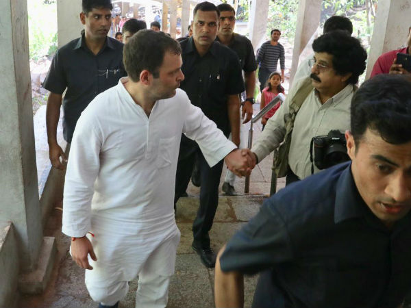 Rahul Gandhi reached Tirumala by walk within 2 hrs
