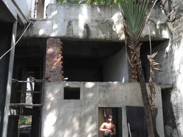 GHMC shocked the AP DGP ... the demolition of his illegal construction