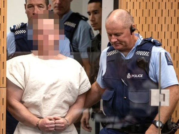New Zealand mosque attack suspect charged with murder, appears in court New Zealand mosque attack suspect charged with murder, appears in court
