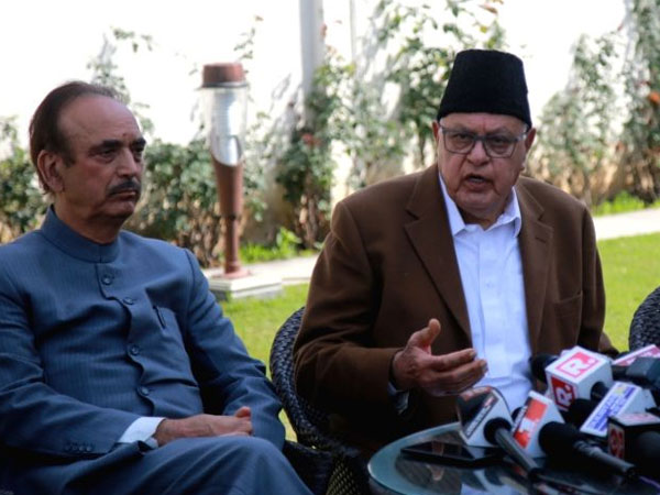 National Conference and Congress announce seats sharing National Conference and Congress announce seats sharing