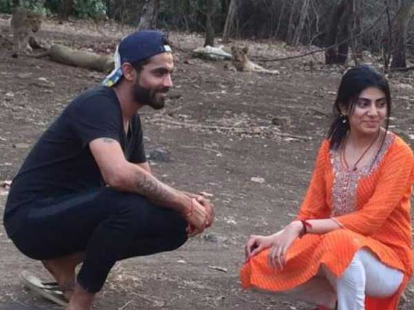 Ravindra Jadeja’s wife Rivaba joins BJP Ravindra Jadeja’s wife Rivaba joins BJP